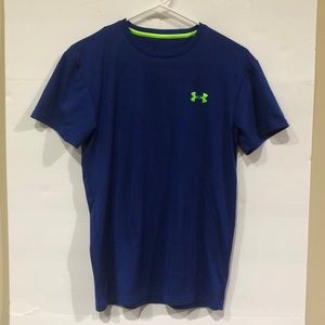 Under Armour Small Blue Drifit Tee